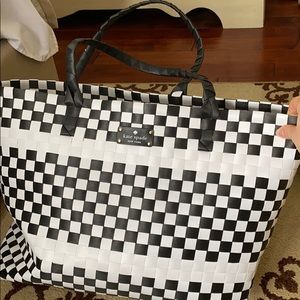 Kate spade woven beach bag